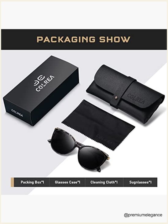 Cat Eye Sunglasses for Women UV400 Protection Trendy Cateye Glasses